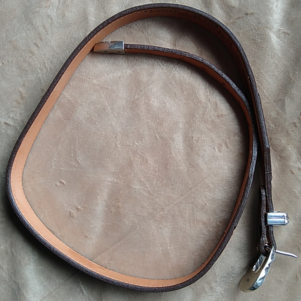 Nocona Leather Belt size 34 - Picture 8 of 8